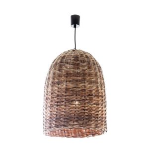 Wicker 1 Light Bell Pendant Large - ELPYRR7600NA