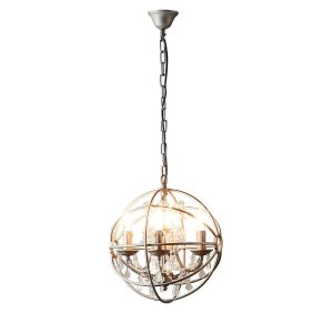 Sundance Chandelier Small Grey - ELZRD6002-4IO