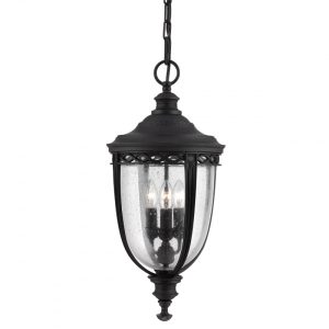 English Bridle Large Chain Lantern Black - FE/EB8/L BLK