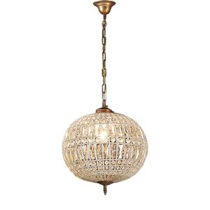 Palermo 1 Light Pendant Medium - ELD04