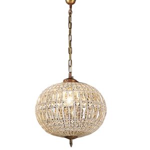 Palermo 1 Light Pendant Large - ELD05