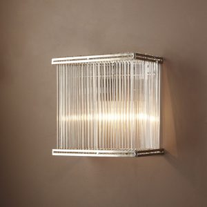 Verre 1 Light Wall Lamp Rectangular Glass - ELJE13654