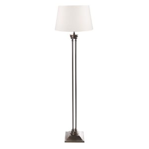 Hudson 1 Light Floor Lamp Bronze Base With Shade - ELPIM30071ABFL