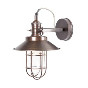 Maine 1 Light Wall Lamp Copper - ELPIM50531COP