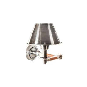 Benton 1 Light Swing Arm Wall Lamp Antique Silver - ELPIM50824AS