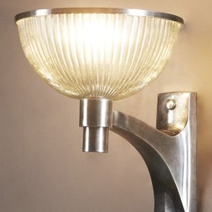 Astor 1 Light Wall Lamp Antique Silver - ELPIM51299AS