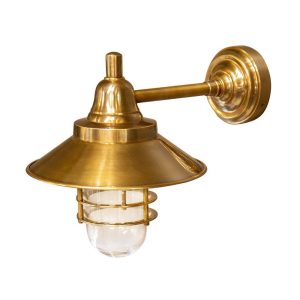 Clark 1 Light Wall Lamp Antique Brass - ELPIM51368AB