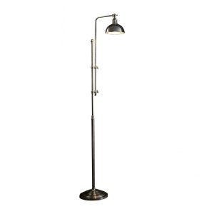 Michigan 1 Light Floor Lamp Antique Silver - ELPIM51454AS