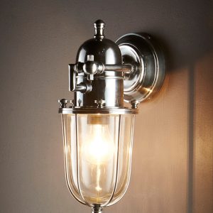 Chapel 1 Light Wall Lamp Silver - ELPIM51548AS