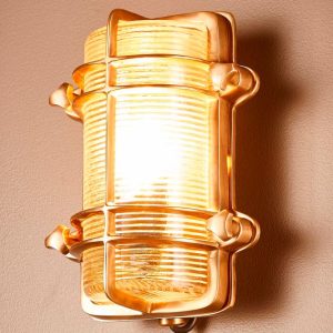 Harley 1 Light Wall Lamp Antique Brass - ELPIM51578AB