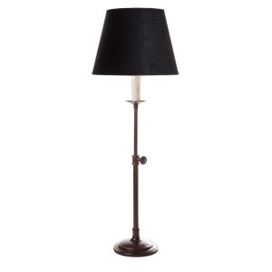 Davenport Table Lamp Bronze With Shade - ELPIM59910FLBR