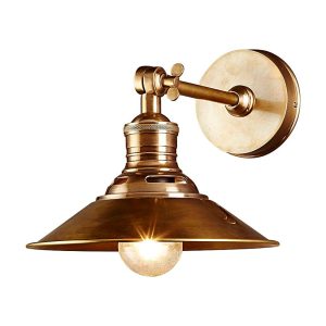 Bristol 1 Light Wall Lamp Antique Brass - ELPIM59922AB