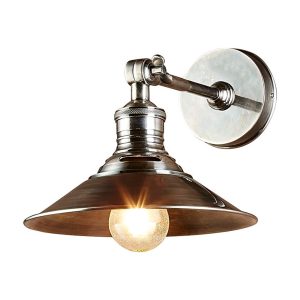 Bristol 1 Light Wall Lamp Antique Silver - ELPIM59922AS