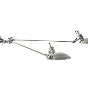 Remington 2 Light Wall Lamp Double Arm Silver - ELPIM59939AS