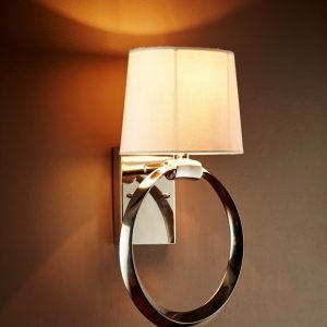 Saratoga 1 Light Wall Lamp Nickel - ELSB21482