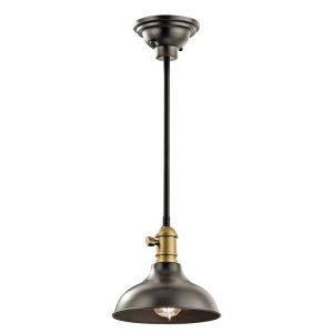 Cobson 1 Light Mini Pendant Olde Bronze - KL/COBSONTRIO OZ