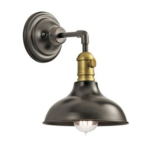 Cobson Wall Light Olde Bronze - KL/COBSONTRIO OZ