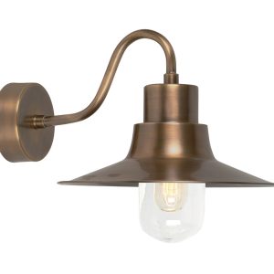 Sheldon Wall Lantern Brass - SHELDON BR