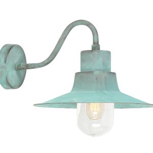 Sheldon Wall Lantern Verdigris - SHELDON V