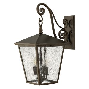 Trellis Large Wall Lantern Regency Bronze - HK/TRELLIS2/L