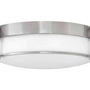 Colbin 3 Light Medium Flush Mount Brushed Nickel - HK/COLBIN/F/M BN