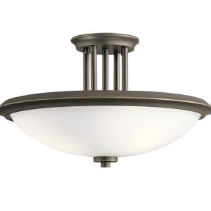 Dreyfus 3 Light Semi Flush Olde Bronze - KL/DREYFUS/SF OZ