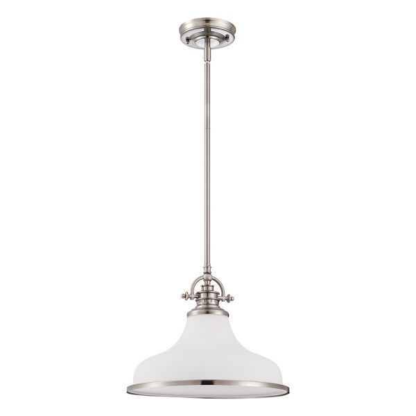 Grant Pendant Brushed Nickel - QZ.GRT2814BN