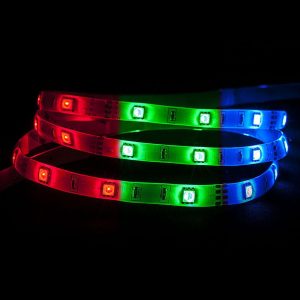 Ecolamp 7.2W 12V DC 1 Metre Dimmable LED Strip Light Multicolour - HV9750-IP67-30-RGB