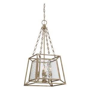 Lakeside 4 Light Pendant Vintage Gold - QZ/LAKESIDE4/P/A