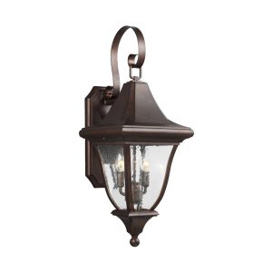 Oakmont Medium Wall Lantern Patina Bronze - FE/OAKMONT2/M