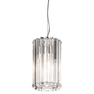 Crystal Skye 7W LED Pendant Chrome / Warm White - KL/CRSTSKYE/MP