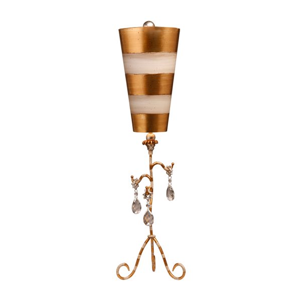 Tivoli Table Lamp Gold & Cream Patina - FB/TIVOLI/TL GD