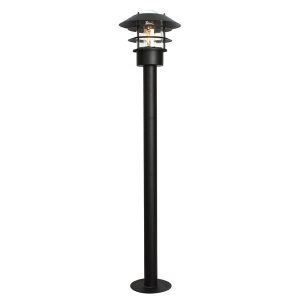 Helsingor Bollard Lantern Black - HELSINGOR BOL BK