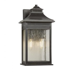 Livingston Medium Wall Lantern Imperial Bronze - QZ/LIVINGSTON2/M