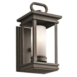 South Hope Small Wall Lantern Rubbed Bronze - KL/SOUTH HOPE/S