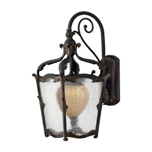 Sorrento Medium Outdoor Wall Light Aged Iron - 1424AI