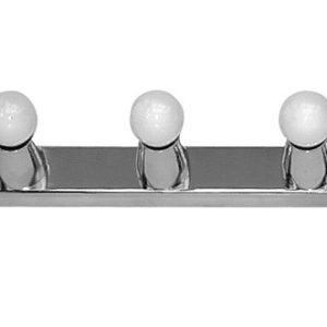 Hollywood Square 3 Light Bar Chrome - HOL3S-CH