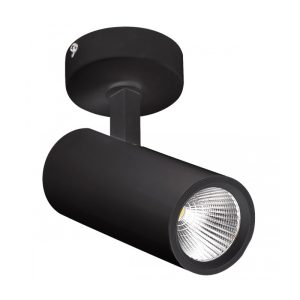 High Power 14W LED Spotlight Black / Warm White - SC705-BL