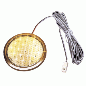 Compact Round 1.2W LED Amber - SLED-C19AM