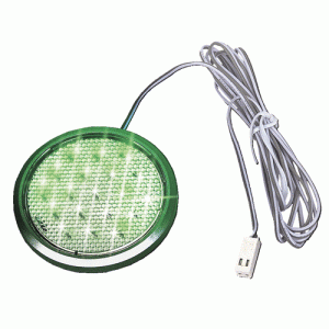 Compact Round 1.2W LED Green - SLED-C19GN