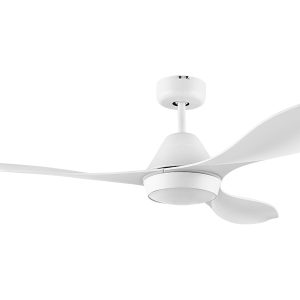 Nevis 52" 18 Watt LED DC Ceiling Fan Matt White / Neutral White - 202751