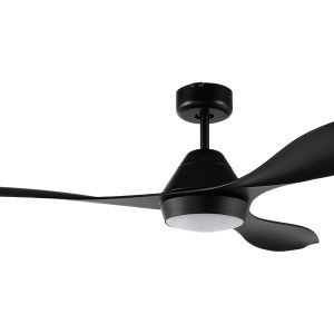 Nevis 52" 18 Watt LED DC Ceiling Fan Matt Black / Neutral White - 202752