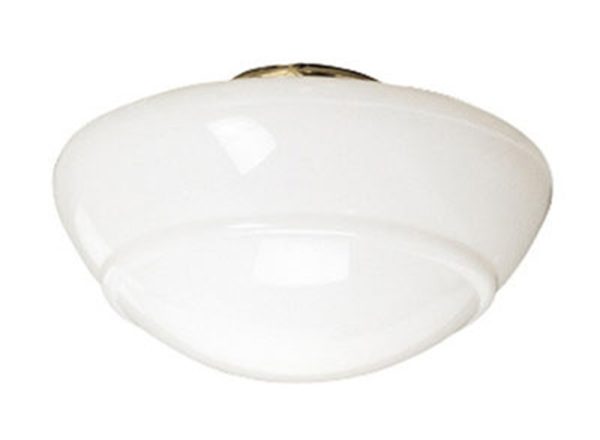 Contemporary School House Fan Light (Glass Only) - 22565