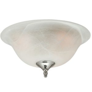 Bowl Ceiling Fan Light Kit Marble - 24127