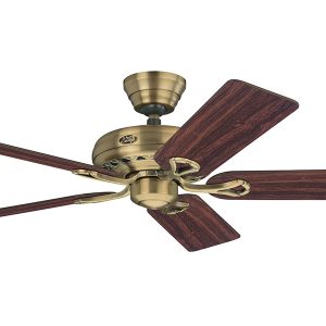 Savoy 52" AC Ceiling Fan Antique Brass - 24520