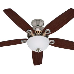 Builder Deluxe 52" AC Ceiling Fan Brushed Nickel - 50571