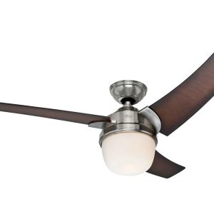 Eurus 54" AC Ceiling Fan Brushed Nickel - 50611