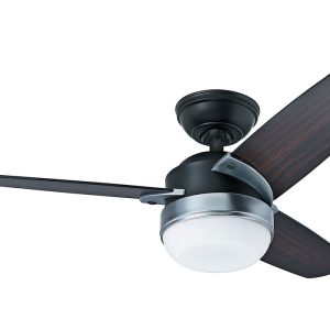 Nova 42" AC Ceiling Fan Matt Black - 50617