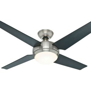 Sonic 52" AC Ceiling Fan with Light Brushed Nickel - 50665