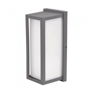 Zen 15W LED Bulkhead Silver / Cool White - DUW8000-SI